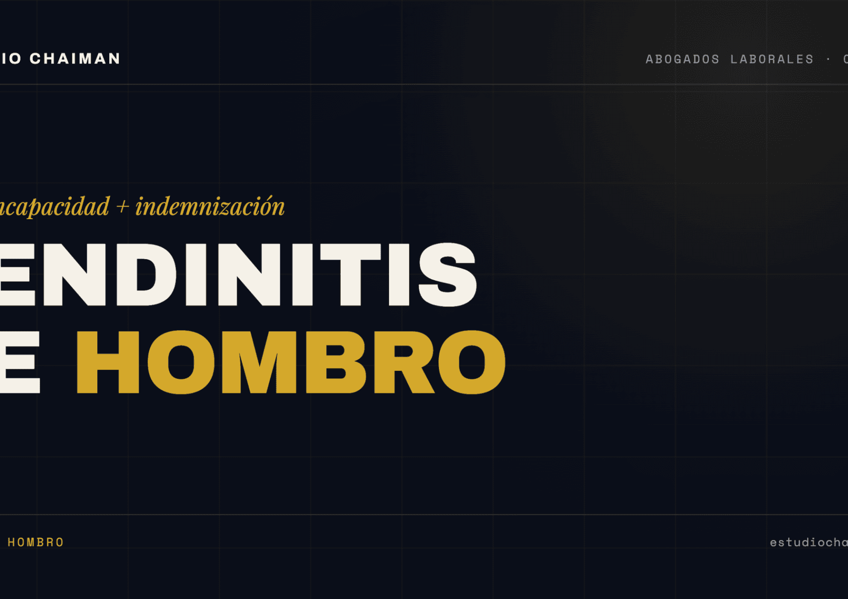 Tendinitis de Hombro y ART 2026: indemnización y % incapacidad