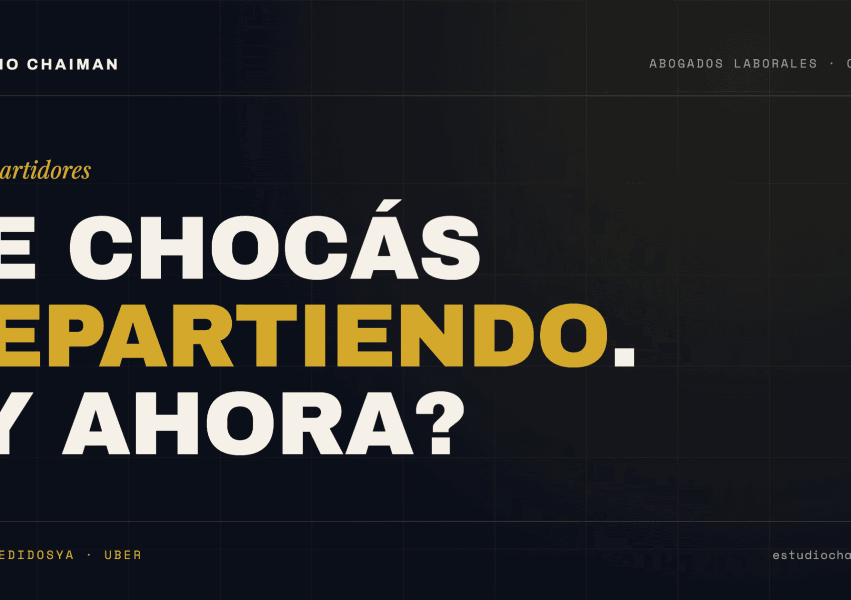 Accidente Repartidor Rappi, PedidosYa, Uber: ¿La ART cubre?