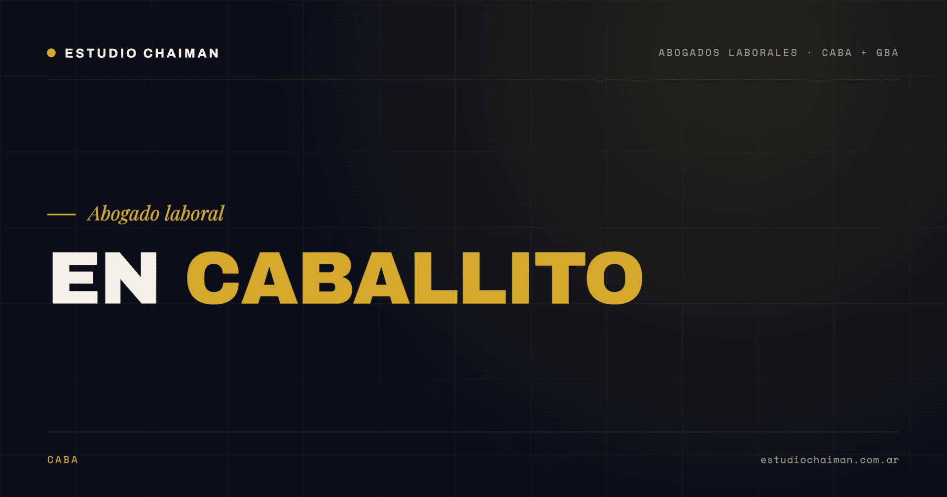 Abogado Laboral en Caballito: Consulta Gratis