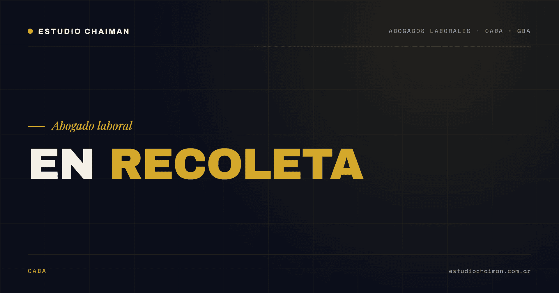 Abogado Laboral en Recoleta: Consulta Gratis