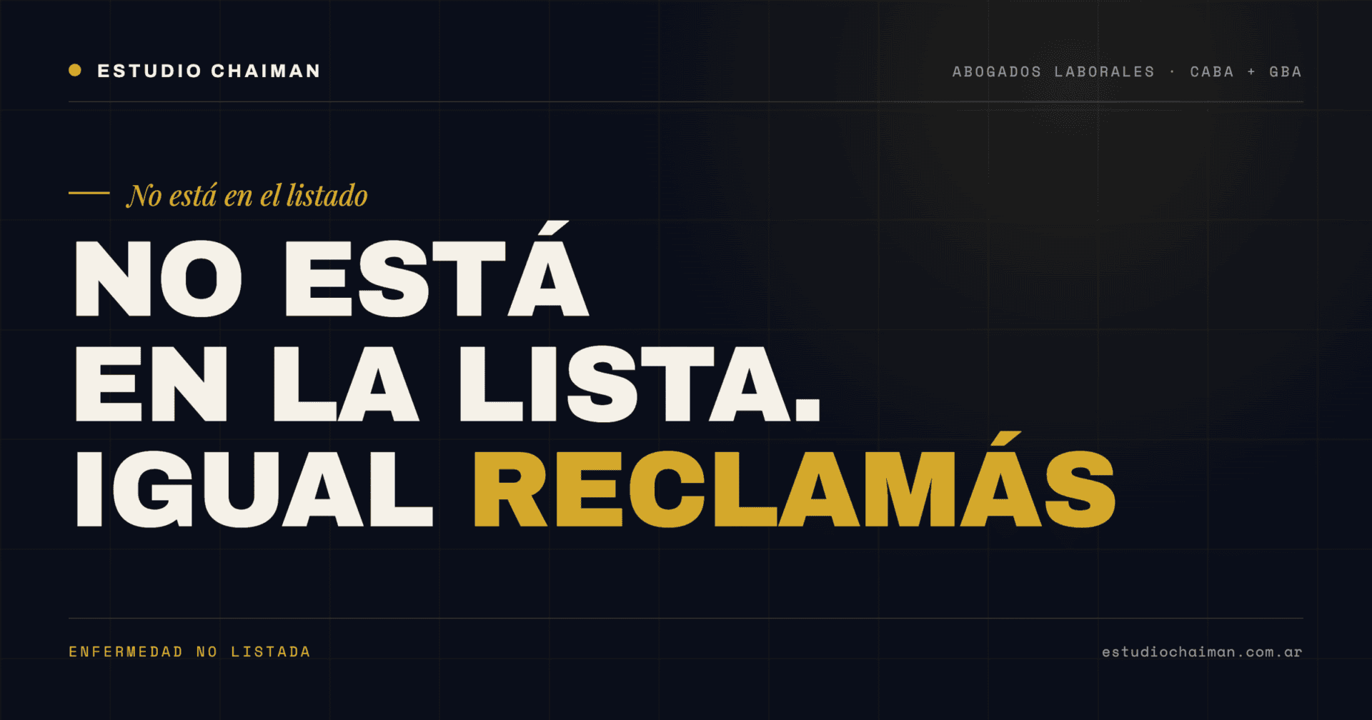 Enfermedad Profesional No Listada 2026: Cómo Reclamar a la ART