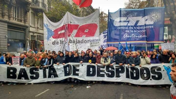 Los sindicatos Argentinos son de los más fuertes del mundo.